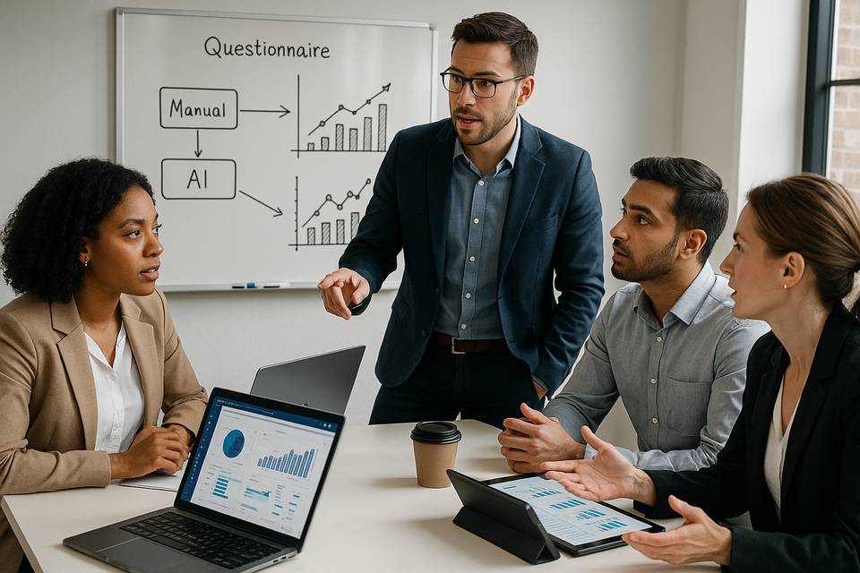 Manual vs. AI-Powered Questionnaire Answering: A Cost-Benefit Analysis